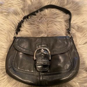 Coach leather bag